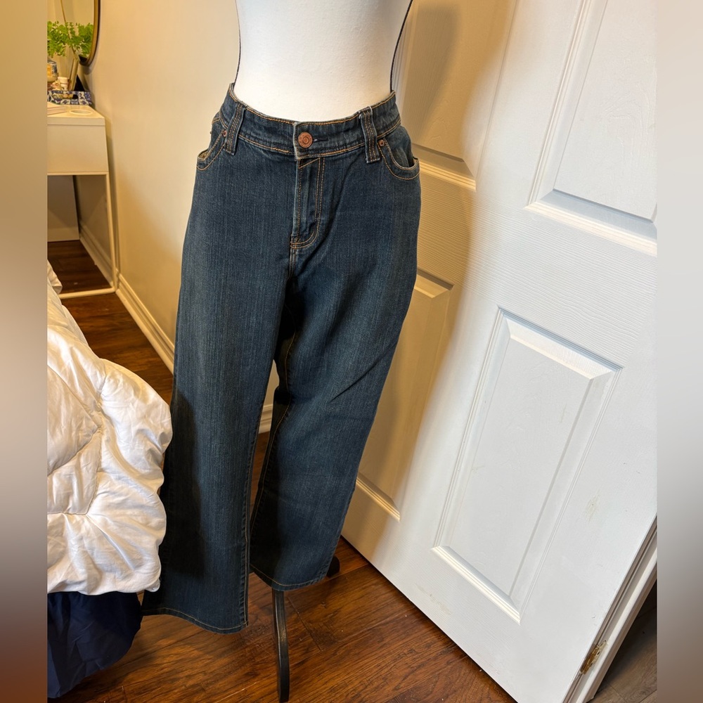 Seven7 Premium Denim Straight Leg Jeans Size 16